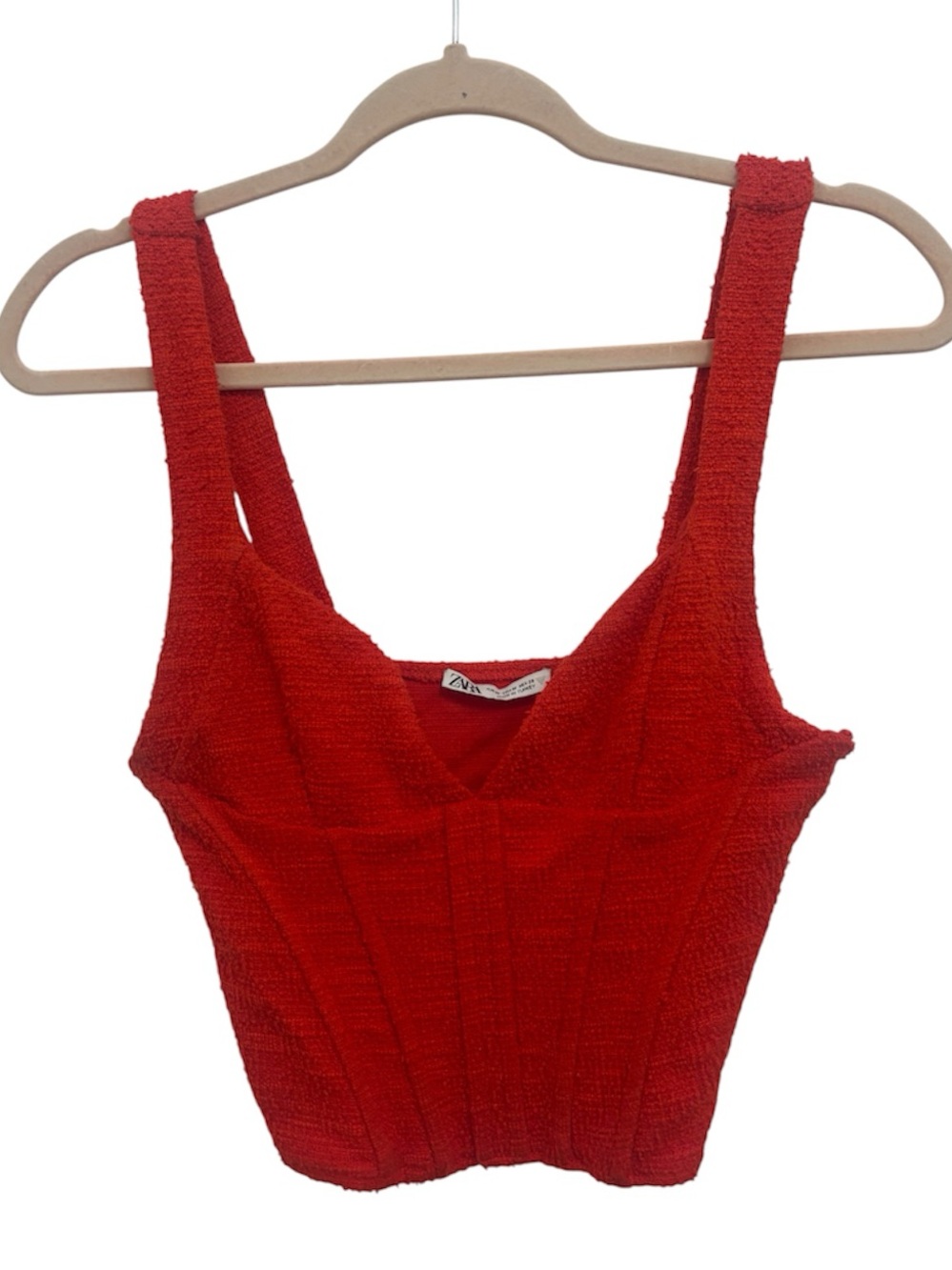 Zara Textured Corset Top - Picture 5 of 14